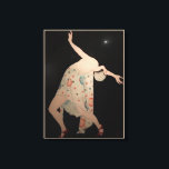 Art Deco Stretched Leinwand Flapper Girl 18x24<br><div class="desc">New Yorker Leinwand New Orleans Club New Orleans Club New Orleans Club</div>