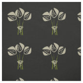 Art Deco Style Bouquet Muster Stoff (Muster)