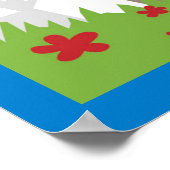 Art Deco Style England Poster (Ecke)