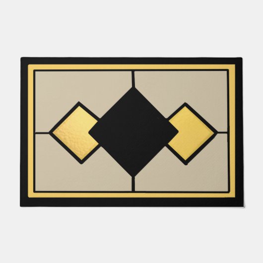 Art Deco Style Rug Fußmatte (Vorderseite)