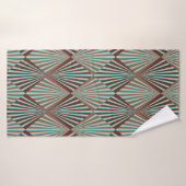 Art Deco style seamless pattern texture Badehandtuch (Badehandtuch)