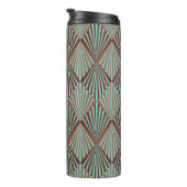 Art Deco style seamless pattern texture Thermosbecher (Nach rechts gedreht)