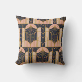 Art Deco style Throw Pillow Kissen