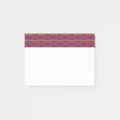 Art Deco Sunrise Post-it Klebezettel (Vorderseite)