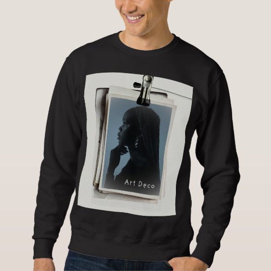 Art Deco Sweatshirt (Vorderseite)