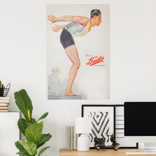 Art Déco Swimwear von Coles Phillips Poster (Heimbüro)