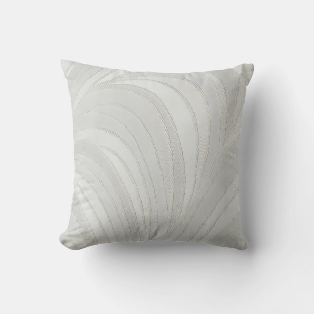 Art Deco Swirl Kissen (Vorderseite)