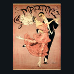 Art Deco ~ Tango Dancers 1920 Poster<br><div class="desc">Dieses Bild zeigt ein exotisches Paar "Les Martinez" darstellend an der Flora Revue,  etwa 1920 tanzen The Tango. Dieses Art Deco,  Jazz Age Poster wurde von Illustrator und Künstler Charles Verschuuren (1891-1955) geschaffen. Ein wunderschönes Stück Erinnerung für den Liebhaber Vintager Kunst!</div>