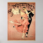 Art Deco ~ Tango Dancers 1920 Poster (Vorne)