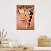 Art Deco ~ Tango-Tänzer 1920 Poster (Küche)