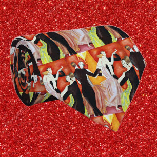 Art Deco Tanzende Paare Ballsaal 1920er Jahre Krawatte