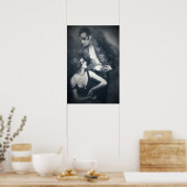 Art Deco Tänzer Berber und Droste Poster (Küche)
