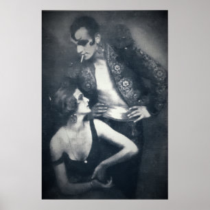 Art Deco Tänzer Berber und Droste Poster