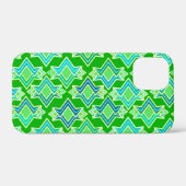 Art Deco Tapete Muster, Jade Green Case-Mate iPhone Hülle (Rückseite (Horizontal))