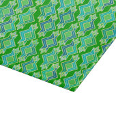 Art Deco Tapete Muster, Jade Green Schneidebrett (Ecke)