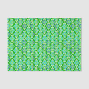 Art Deco Tapete Muster, Jade Green Seidenpapier