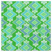 Art Deco Tapete Muster, Jade Green Stoff (Nahaufnahme)