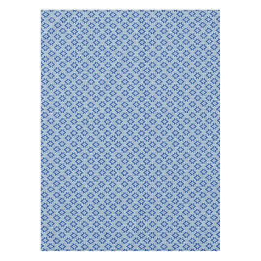 Art-Deco-Tapeten-Muster, grau/grau und blau Tischdecke (Vorderseite)