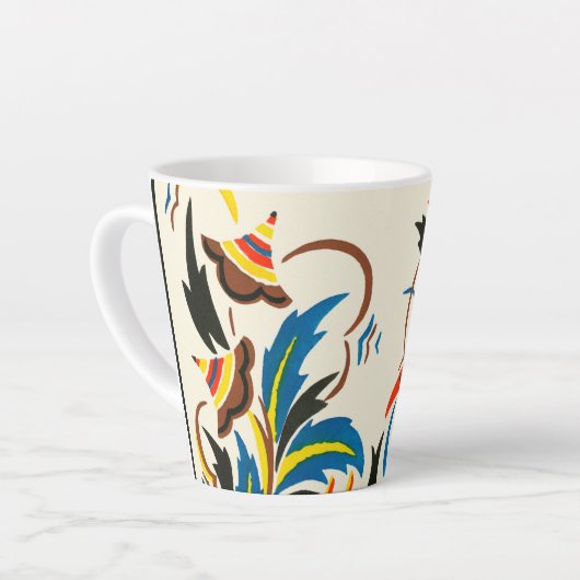 Art Deco Tasse (Linke Ecke)
