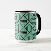 Art-Deco-Tasse Tasse (VorderseiteRechts)