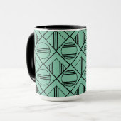 Art-Deco-Tasse Tasse (Vorderseite Links)