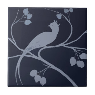 Art Deco Taube Fliese