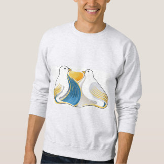 Art Deco Tauben T-Shirt Sweatshirt