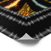 ART DECO TEXTURE #07 POSTER (Ecke)