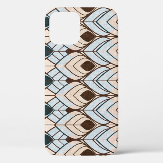 Art Deco: Texturierte Nahtlose Ornamente. Case-Mate iPhone Hülle (Rückseite)