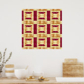 Art Deco Theater Poster (Küche)