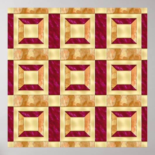 Art Deco Theater Poster (Vorne)