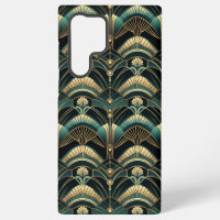 Art Deco Thema in Smaragdgrün und Gold