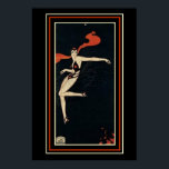 Art Deco Themed Villemot Poster 13 x 19<br><div class="desc">Great Villemot,  um die Dekoration zu erhellen -13 x 19</div>