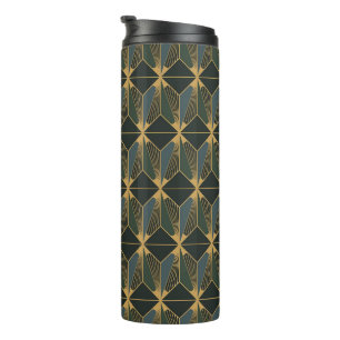Art Deco Thermal Tumbler Thermosbecher