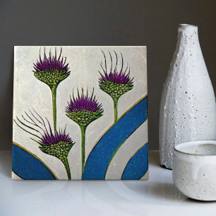Art Deco Thistle Wine Deco Cappella Santa Maria de Fliese