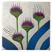 Art Deco Thistle Wine Deco Cappella Santa Maria de Fliese (Vorderseite)