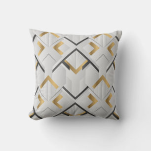 Art Deco Throw Pillow Kissen