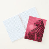 Art Deco Tiger Notebook Notizblock (Innenseite)
