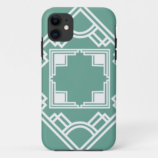 Art Deco Tile Case-Mate iPhone Hülle (Rückseite)