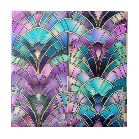 Art Deco Tile Fliese (Vorderseite)
