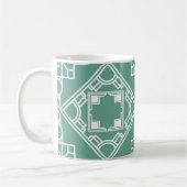 Art Deco Tile Kaffeetasse (Links)