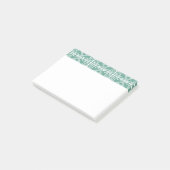 Art Deco Tile Post-it Klebezettel (angewinkelt)