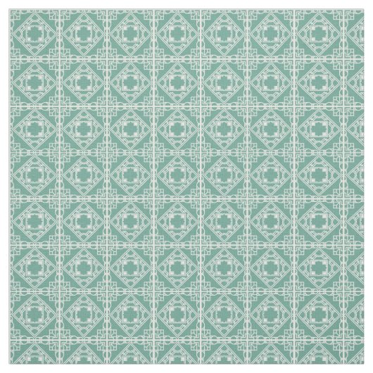 Art Deco Tile Stoff (Muster)