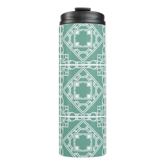 Art Deco Tile Thermosbecher (Vorderseite)