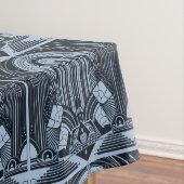 Art Deco Tischdecke (Beispiel)