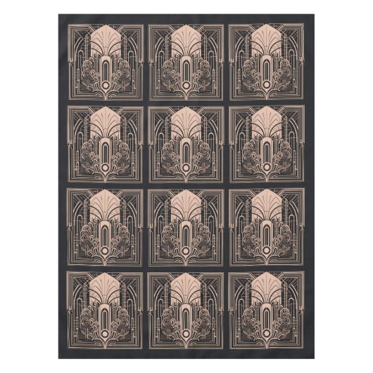 Art Deco Tischdecke (Vorderseite)