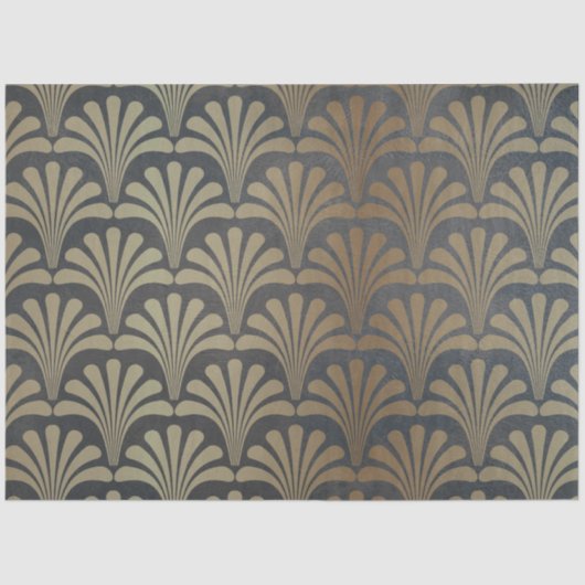 Art Deco Tissue Paper, Decoupage Seidenpapier (Vorderseite)