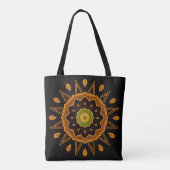 Art Deco Tote Bag Tasche (Rückseite)