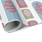 Art Deco Trees Geschenkpapier (Rolleneckpunkt)