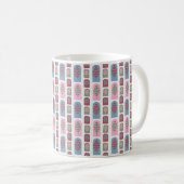 Art Deco Trees Kaffeetasse (VorderseiteRechts)